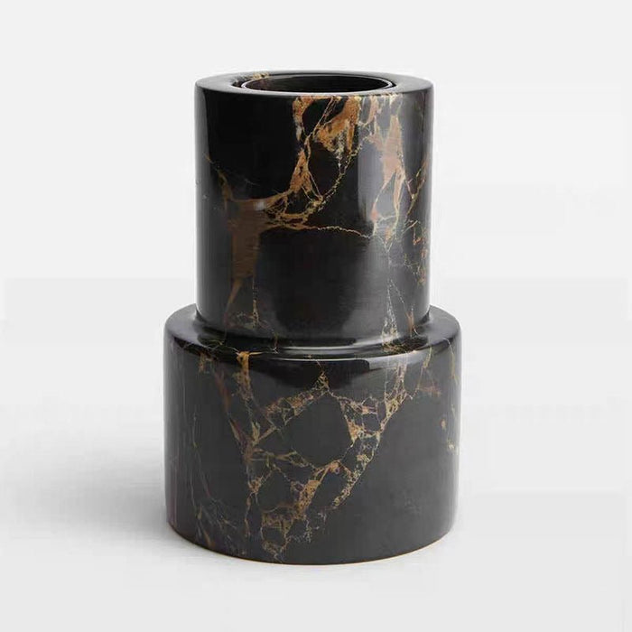 Vetra Noir Marble Vase - Simprolos