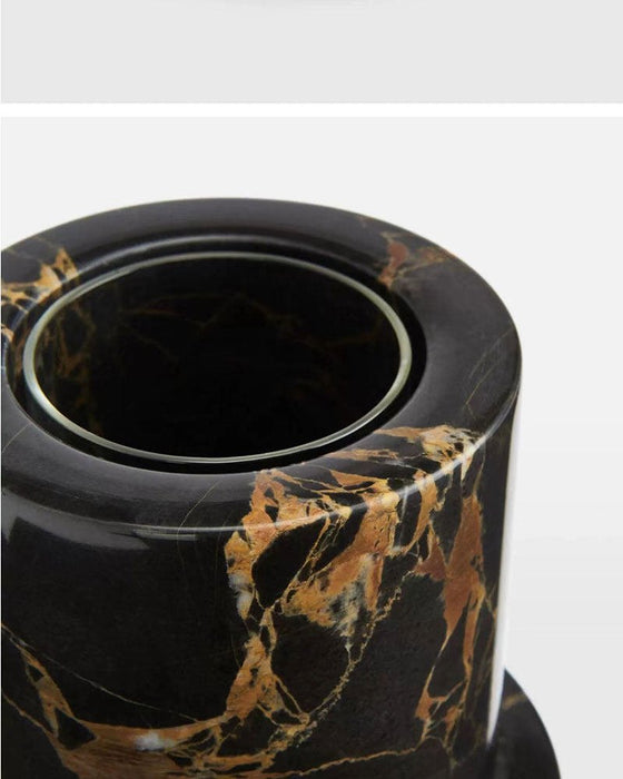 Vetra Noir Marble Vase - Simprolos