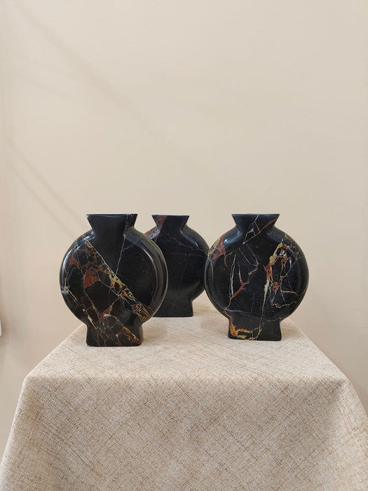 Vetra Noir Marble Vase - Simprolos