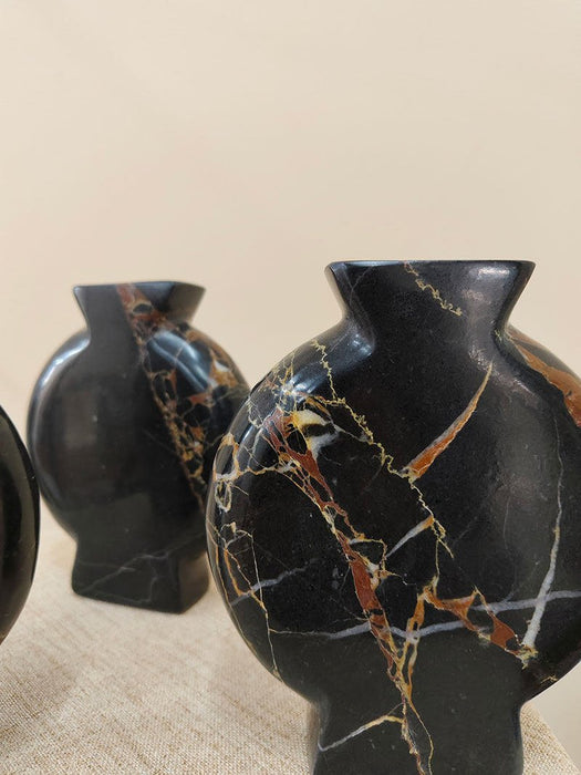 Vetra Noir Marble Vase - Simprolos