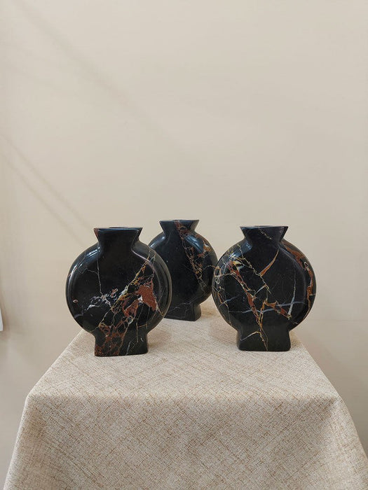 Vetra Noir Marble Vase - Simprolos