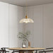 Vintage INS Glass Ribbed Pendant Light - Simprolos