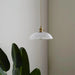 Vintage INS Glass Ribbed Pendant Light - Simprolos