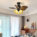 Vintage Leaf Ceiling Fan Light - Simprolos