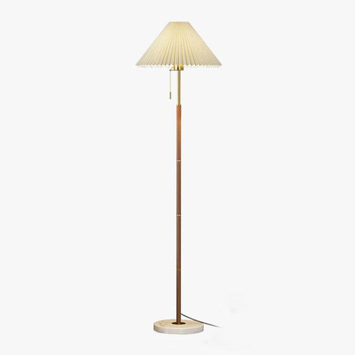 Vintage Pleated Floor Lamp Simprolos