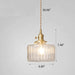 Vintage Stunning Cylinder Glass Pendant Light - Simprolos