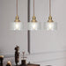 Vintage Stunning Cylinder Glass Pendant Light - Simprolos