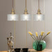 Vintage Stunning Cylinder Glass Pendant Light - Simprolos