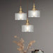 Vintage Stunning Cylinder Glass Pendant Light - Simprolos