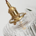 Vintage Stunning Cylinder Glass Pendant Light - Simprolos