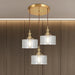 Vintage Stunning Cylinder Glass Pendant Light - Simprolos