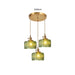 Vintage Stunning Cylinder Glass Pendant Light - Simprolos