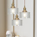 Vintage Stunning Cylinder Glass Pendant Light - Simprolos