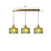 Vintage Stunning Cylinder Glass Pendant Light - Simprolos