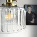 Vintage Stunning Cylinder Glass Pendant Light - Simprolos