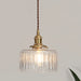 Vintage Stunning Cylinder Glass Pendant Light - Simprolos