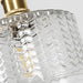 Vintage Stunning Cylinder Glass Pendant Light - Simprolos