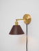 Vintage Wood Plug - in Wall Lamp - Simprolos