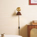 Vintage Wood Plug - in Wall Lamp - Simprolos