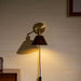 Vintage Wood Plug - in Wall Lamp - Simprolos
