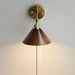 Vintage Wood Plug - in Wall Lamp - Simprolos