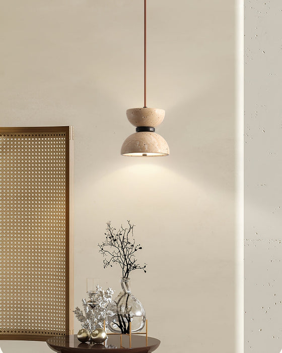 Vireo Travertine Pendant Light - Simprolos