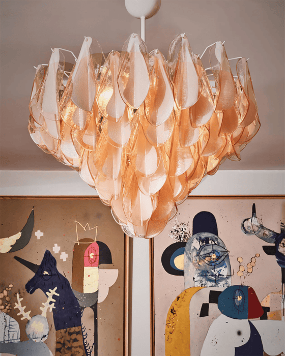 Vivara Glass Chandelier - Simprolos