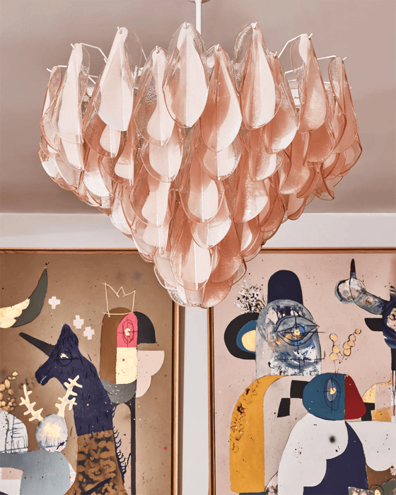 Vivara Glass Chandelier - Simprolos