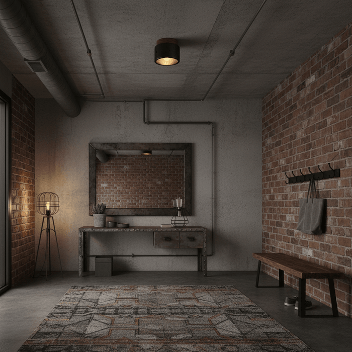 Volcanic Glow Ceiling Light - Simprolos