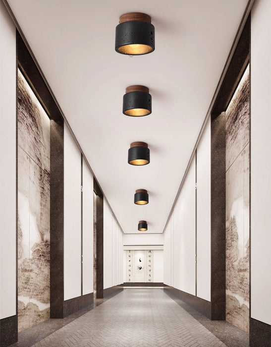 Volcanic Glow Ceiling Light - Simprolos