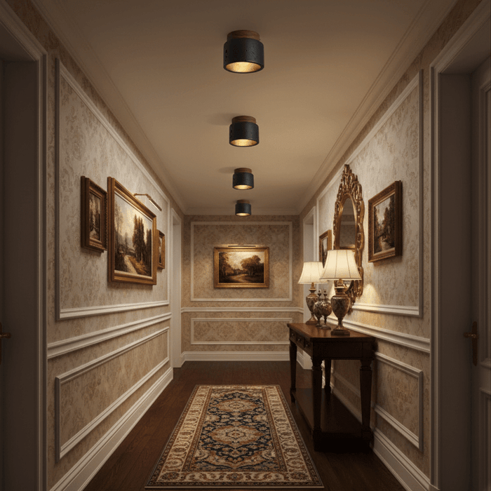 Volcanic Glow Ceiling Light - Simprolos