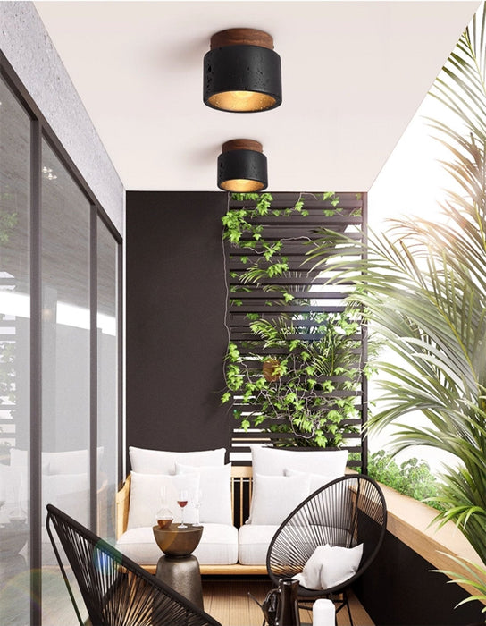 Volcanic Glow Ceiling Light - Simprolos