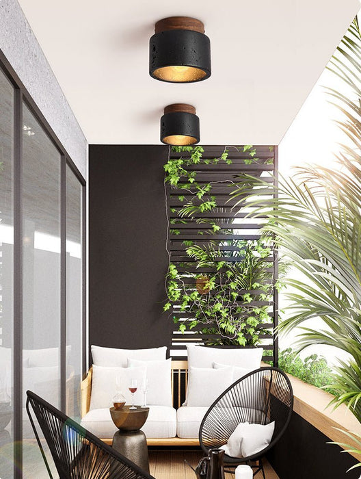 Volcanic Glow Ceiling Light - Simprolos