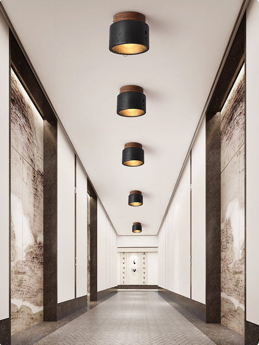 Volcanic Glow Ceiling Light - Simprolos