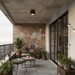 Volcanic Glow Ceiling Light - Simprolos