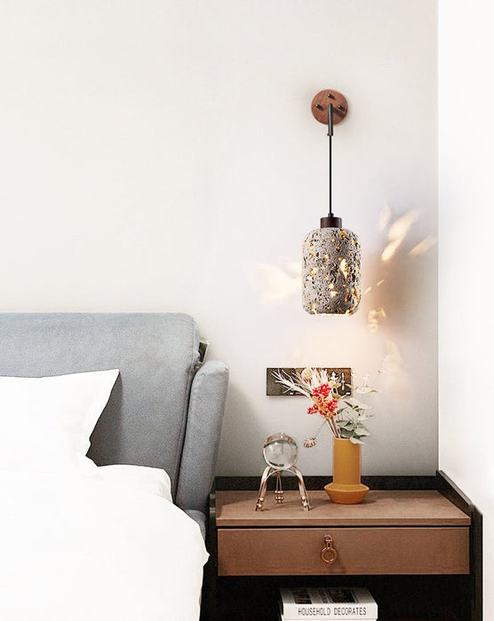 Volcanic Glow Wall Sconce - Simprolos