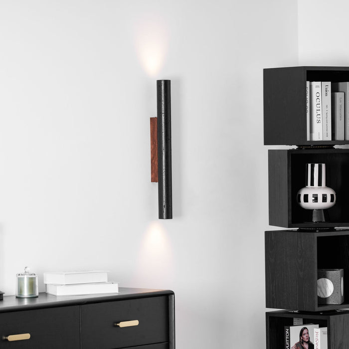 Volcanic Noir Wall Sconce - Simprolos