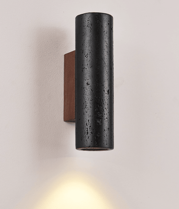 Volcanic Noir Wall Sconce - Simprolos