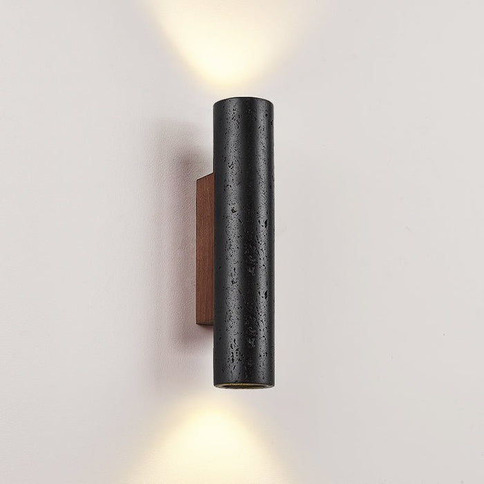 Volcanic Noir Wall Sconce - Simprolos