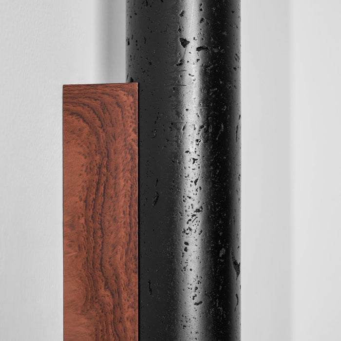 Volcanic Noir Wall Sconce - Simprolos