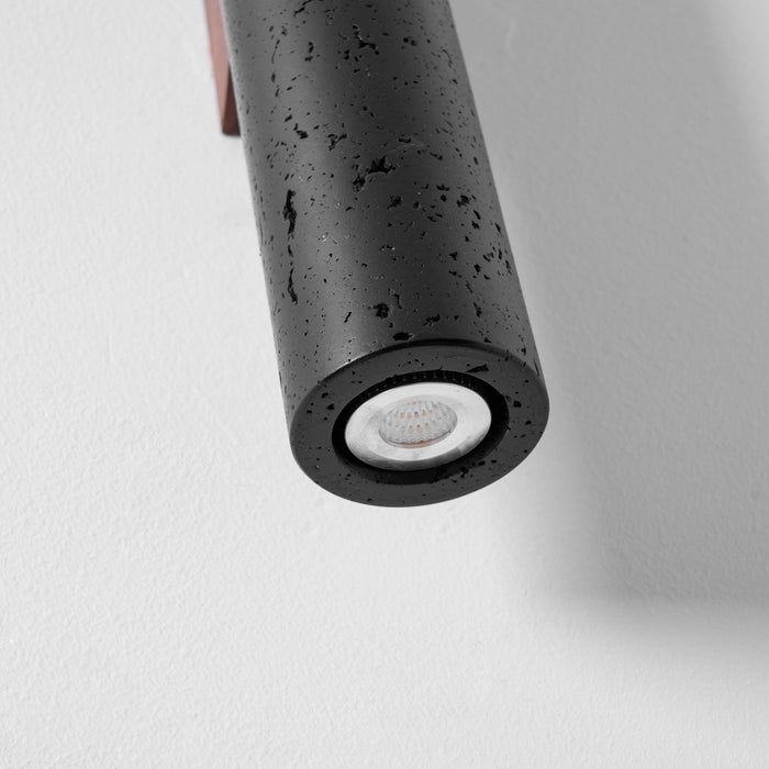 Volcanic Noir Wall Sconce - Simprolos