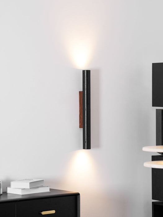Volcanic Noir Wall Sconce - Simprolos