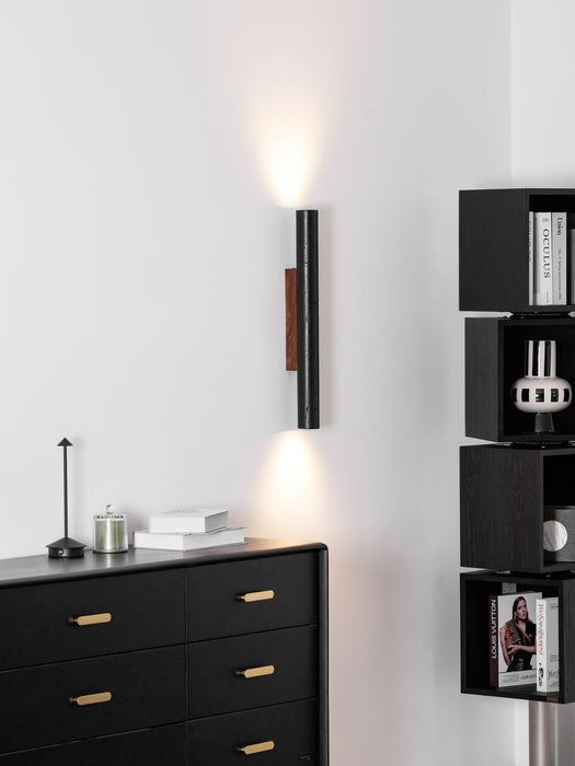 Volcanic Noir Wall Sconce - Simprolos