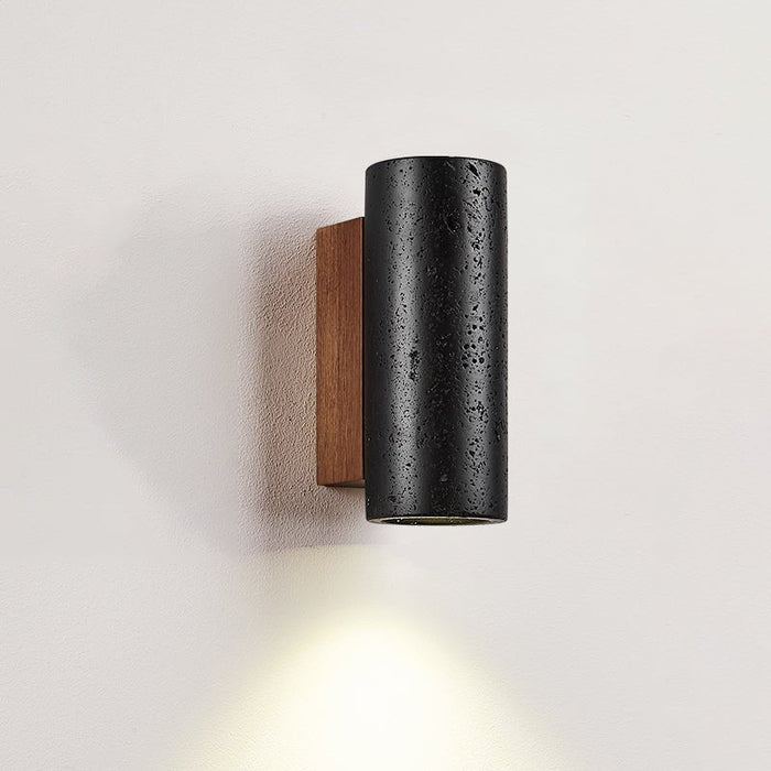 Volcanic Noir Wall Sconce - Simprolos