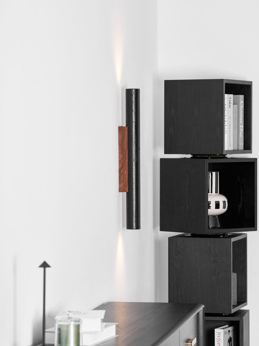 Volcanic Noir Wall Sconce - Simprolos