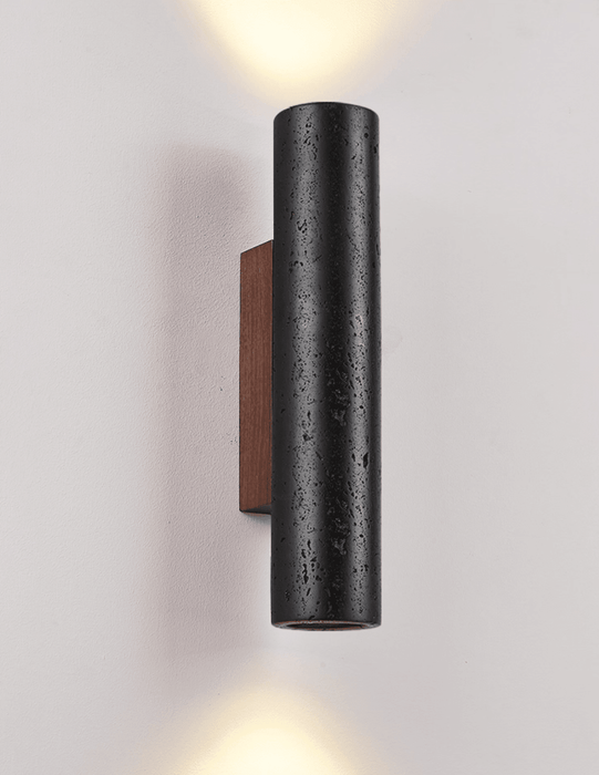 Volcanic Noir Wall Sconce - Simprolos
