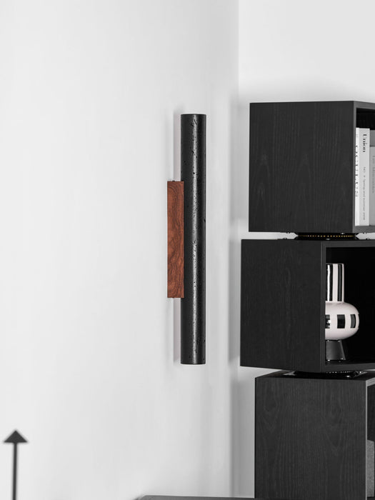 Volcanic Noir Wall Sconce - Simprolos