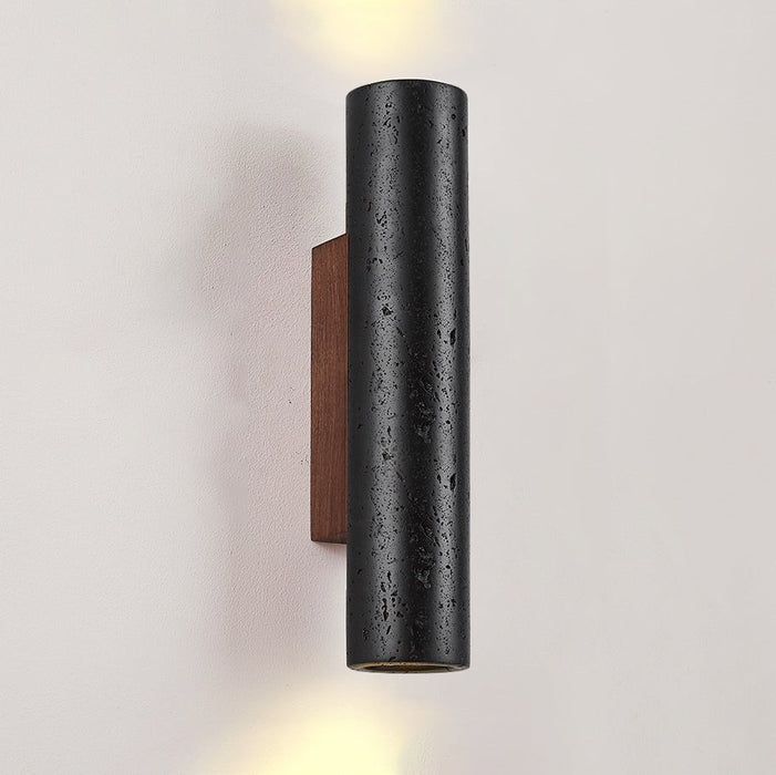 Volcanic Noir Wall Sconce - Simprolos