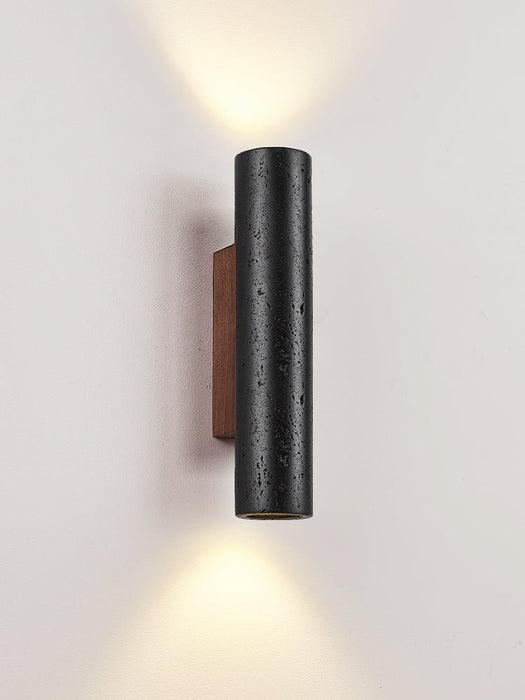 Volcanic Noir Wall Sconce - Simprolos