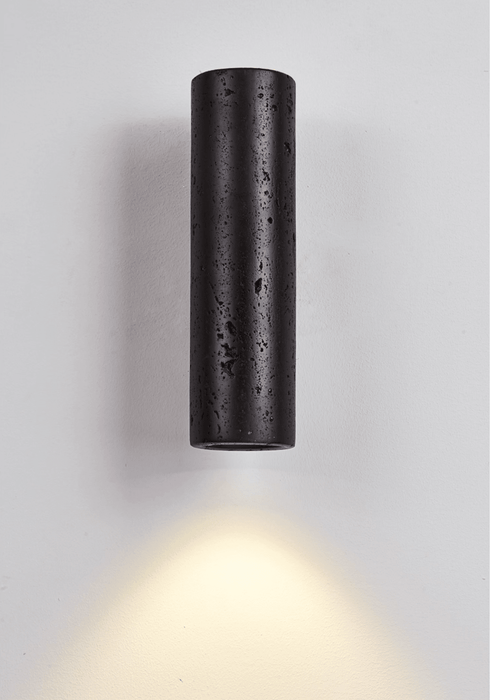 Volcanic Noir Wall Sconce - Simprolos